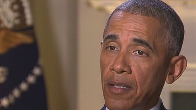 تصريح ناري من أوباما بعد مرض كلينتون