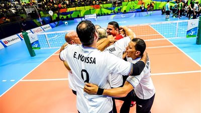 طائرة جلوس مصر تسحق أمريكا وتتأهل لنصف النهائي في البارالمبياد