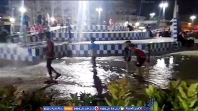 كسر ماسورة نافورة 