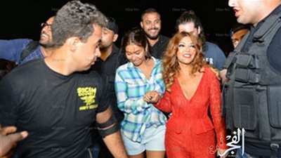 شيرين تحضر حفل سميرة سعيد وشارموفرز بـ