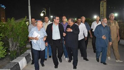 محافظ الفيوم يلتقي بالمواطنين في نادي قارون.. ويهنئهم بعيد الأضحى (صور)