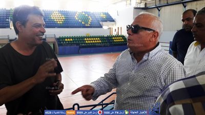 محافظ بورسعيد يتفقد صالة 