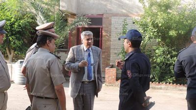 مدير أمن الفيوم يتفقد إدارة الدفاع المدني