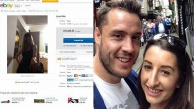 رجل يعرض زوجته للبيع .. وسعر البيع مفاجأة!