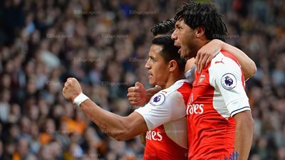 صور مباراة أرسنال وهال سيتي 