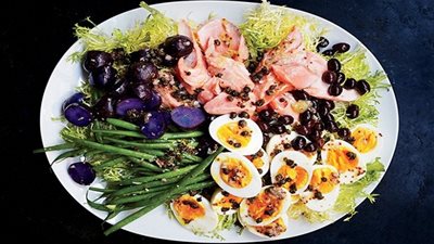 طريقة تحضير سلطة النيسواز