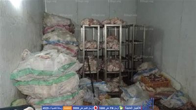 ضبط 5 أطنان دواجن فاسدة قبل طرحها بالأسواق بالفيوم