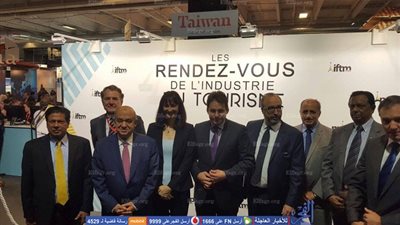 راشد يلتقى سكرتير الدولة الفرنسى للتجارة الخارجية والسياحة