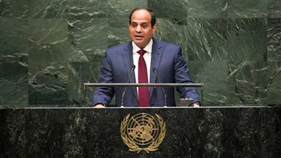 السيسي يخرج عن النص في خطابه بالأمم المتحدة ويوجه رسالة نارية إلى إسرائيل