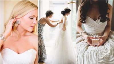 صور فوتوغرافية على كل عروس التقاطها يوم زفافها