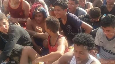 ننشر صور الناجين من غرق مركب الهجرة غير الشرعية بالبحيرة (صور)