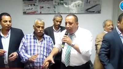 الفائز برئاسة نقابة الصحفيين بالإسكندرية: 