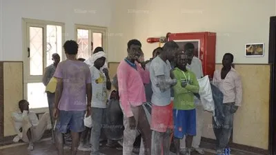 الافراج عن 43 من الناجيين من جنسيات مختلفة في حادث غرق مركب الموت (صور)