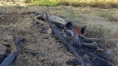 مجهولون يشعلون النار فى جسد شخص داخل 