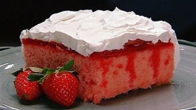طريقة تحضير كيك الفراولة اللذيذ