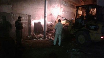 استمرار حملات النظافة الليلية بشوارع مدينة دمياط