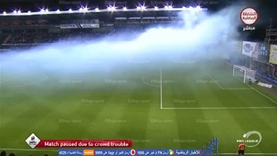 بالفيديو.. إيقاف مباراة موسكرون 