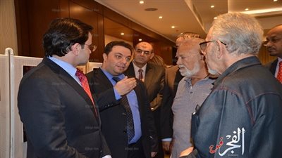 وزير الثقافة الفلسطيني بسيسو يفتتح معرض الصور الفوتوغرافية عن القدس بمهرجان الإسكندرية (صور)