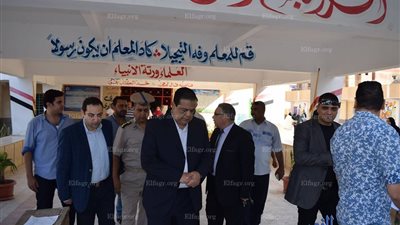 مدير أمن كفر الشيخ يتفقد تأمين المدارس في أول أيام الدراسة (صور)