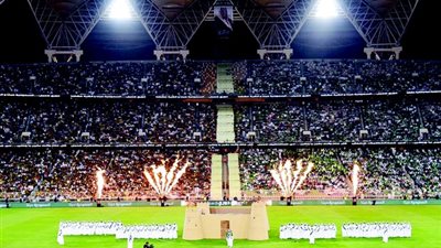 الملاعب السعودية تتزين باحتفائية ذكرى 