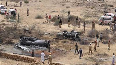 تحطم طائرة عسكرية باكستانية باقليم خيبر بسبب عطل فنى