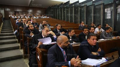 جلسة مرافعة الدفاع عن متهمي أحداث المقطم.. (صور) 