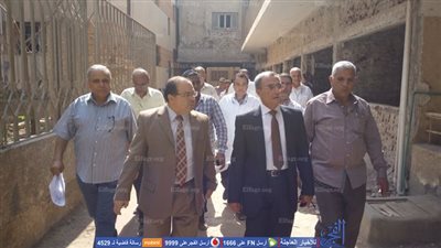 محافظ القليوبية يفاجأ مستشفي القناطر الخيرية لمتابعة أعمال تطويرها (صور)