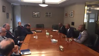 وزير الخارجية يستقبل نظيره البوروندي بمقر البعثة المصرية في نيويورك