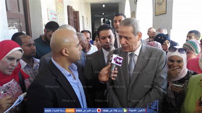 جولة وزير التربية والتعليم بمدرسة المعادي الثانوية 