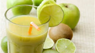 طريقة تحضير عصير التفاح بالليمون
