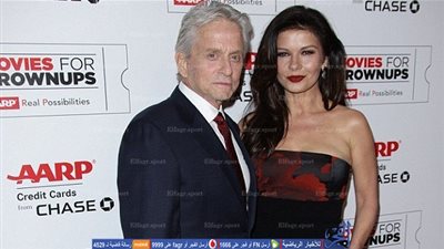 هكذا احتفلت كاثرين زيتا جونز بعيد ميلادها