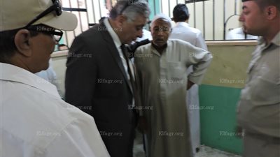 مدير أمن البحيرة يستمع لمشاكل المواطنين داخل مركز شرطة أبوحمص (صور)