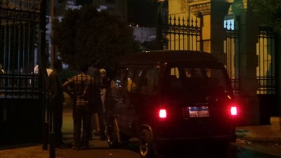 أهالي ضحايا رشيد يتوافدون على مشرحة 