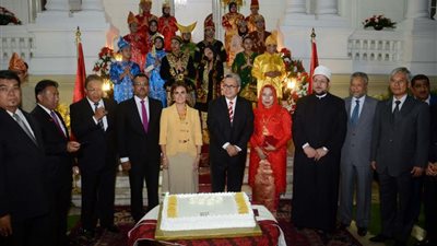 وزيرة التعاون الدولى تشارك فى حفل الذكرى الـ71 لعيد الاستقلال الإندونيسى