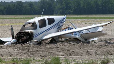 عاجل .. سقوط طائرة بالقرب من مطار أليندروف بألمانيا