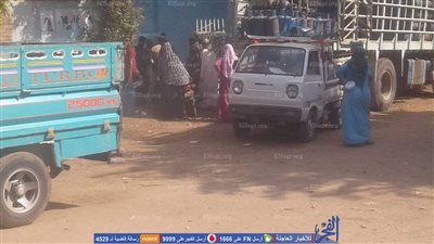 تسريب اسطوانات البوتجاز للسوق السوداء بالمنوفية ورفض توزيعها على الأهالي  (صور)