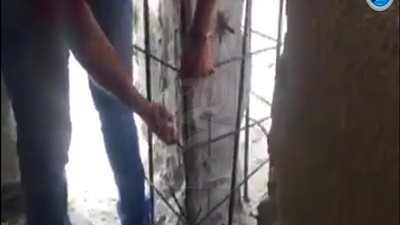 سوء ترميم مدرسة يغضب أهالي 