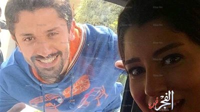 سيلفي كريم عبدالعزيز وآيتن عامر في 