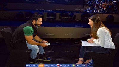 الثلاثاء.. تامر حسني يكشف أسراره مع شريهان أبو الحسن (صور)