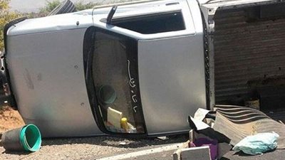 مصرع شخص وإصابة 7 آخرين في انقلاب سيارة محملة بالعمالة الزراعية بالبحيرة