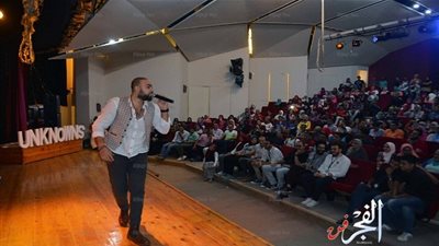 محمد علاء يتألق فى جامعة القاهرة ..(صور)