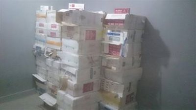 ضبط 40 ألف علبة سجائر مهربة في سيوة