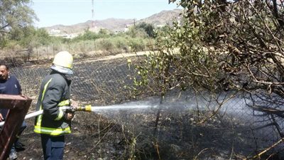 مزارع حاول التخلص من مخلفات مزرعته فأحرقها 