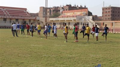 بالفيديو والصور .. ميت خاقان يستعد لمواجهة ناشئي الأهلي وديا