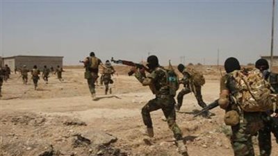 القوات العراقية تسقط طائرة لداعش في الموصل