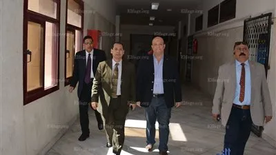 رئيس جامعة بورسعيد يتفقد المعهد العالي للإدارة والحاسب (صور)