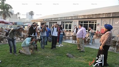 جولة نداء شرارة للصحافة والإعلام فى دار الأوبرا المصرية ..(فيديو وصور)