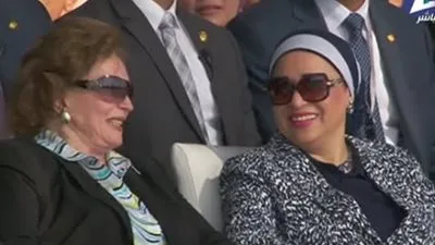 جيهان السادات تكشف علاقتها بـ