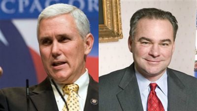 تيم كين: كلينتون الوحيدة القادرة على مواجهة الإرهاب.. ومايك بينس يرد: أكاذيب