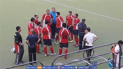 الزمالك ينسحب من الشوط الأول لمباراة الشرقية في دوري الهوكي